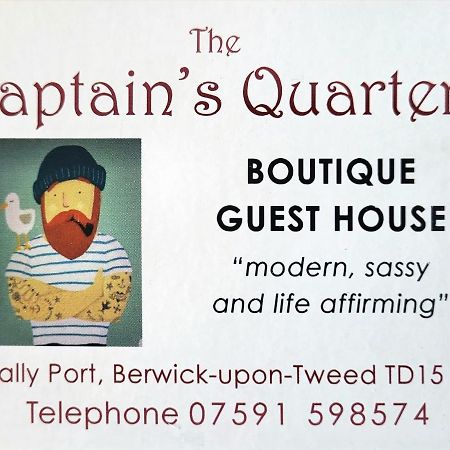 The Captains Quarters Hotel Berwick Upon Tweed Exterior photo